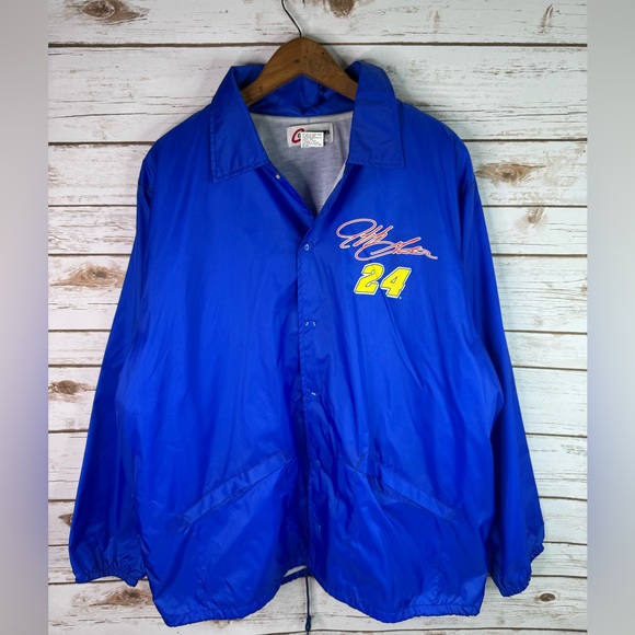 Vintage Competitors View Jeff Gordon #24 Nascar Racing Jacket DuPont Size Large - Picture 1 of 7